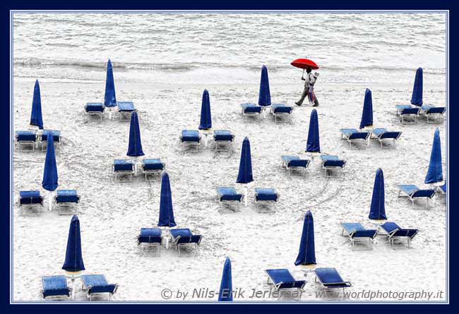 Umbrella on Beach No 1